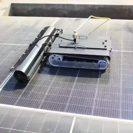 Intelligent Photovoltaic cleaning robot 